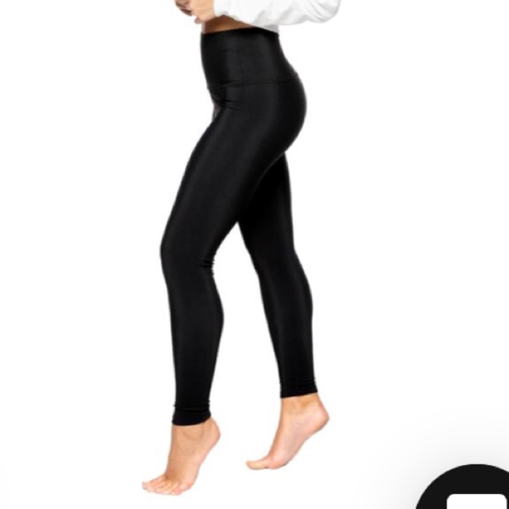 Strut This Kendall Ankle Legging Black Ribbed
